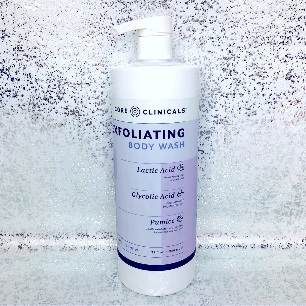 Core Clinicals Exfoliating Body Wash Vitamin E